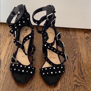 Sam Edelman studded sandal heels